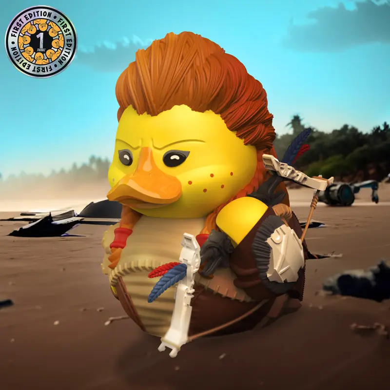 Horizon Forbidden West Aloy Ente Badeente Sammelfigur TUBBZ