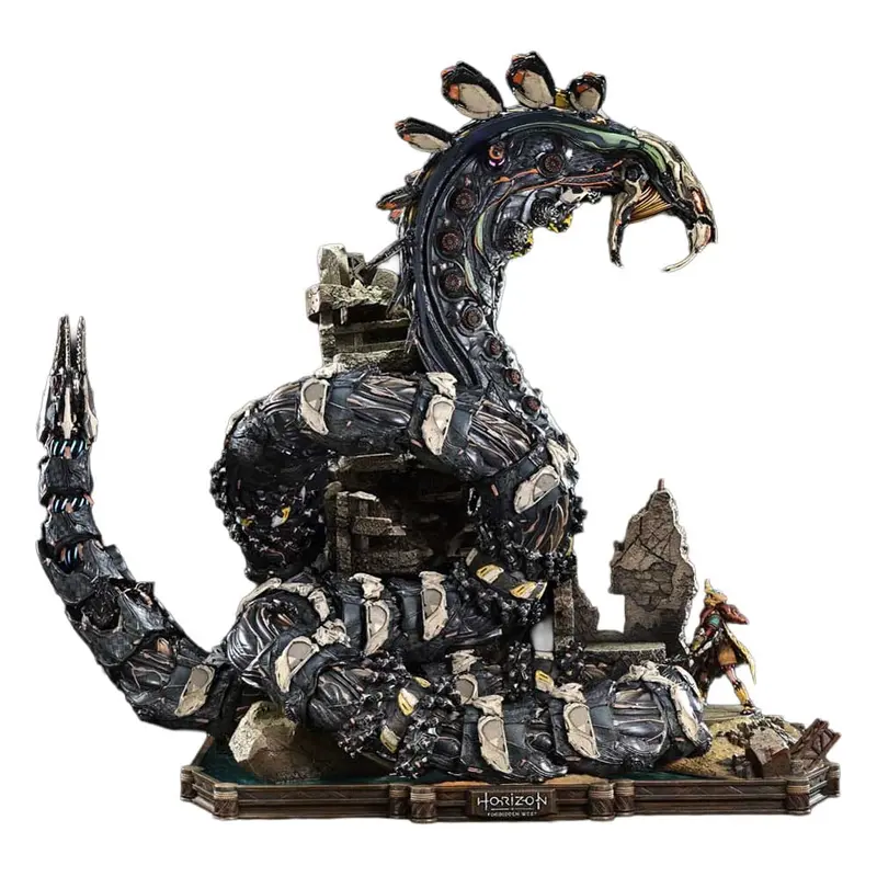 Horizon Forbidden West Ultimate Diorama Masterline Series Statue Aloy vs. The Slitherfang Bonus Version 82 cm