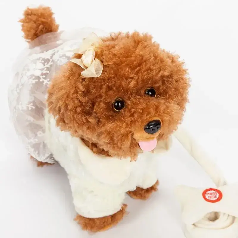 Interaktiver Roboterhund mit Sound | Plüsch Spielzeughund – Bimbino