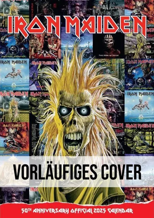 Iron Maiden 2027 Legends of Music Collection Kalender