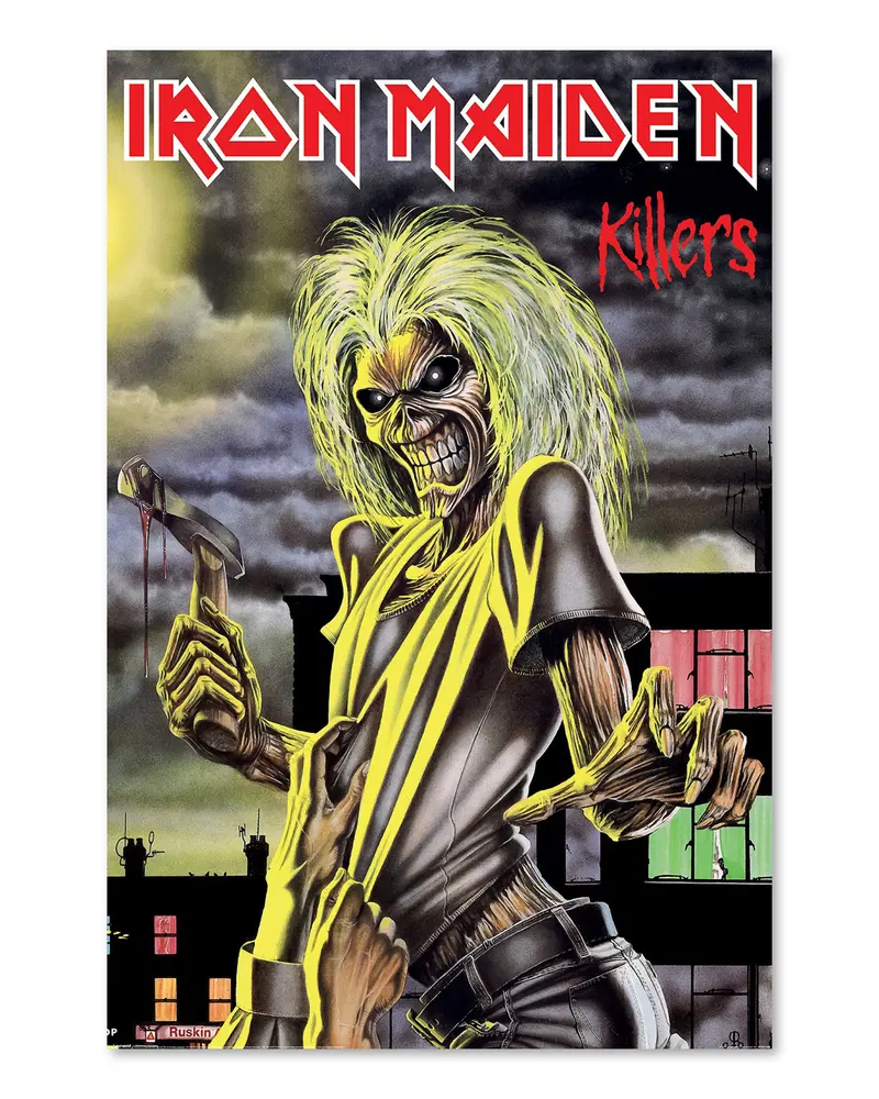 Iron Maiden Eddie "KIllers" 61x91,5 cm Heavy Metal Band Poster