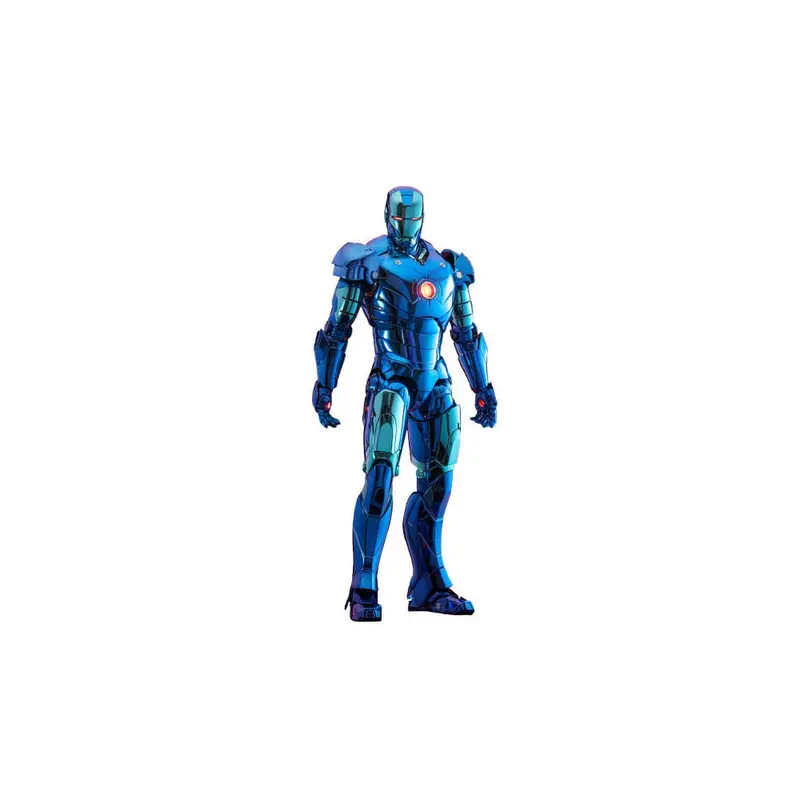 Iron Man Movie Masterpiece Diecast Actionfigur 1/6 Iron Man Mark III (Stealth Mode Ver.) 2.0 Hot Toys Exclusive 33 cm