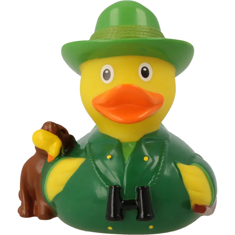 Jagd Ente Badeente Quietscheente Gummiente Lilalu