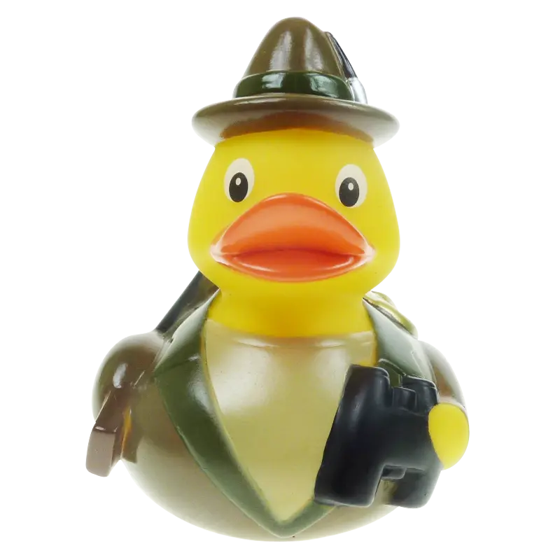 Jäger Jagd Ente Badeente Quietscheente Factotum