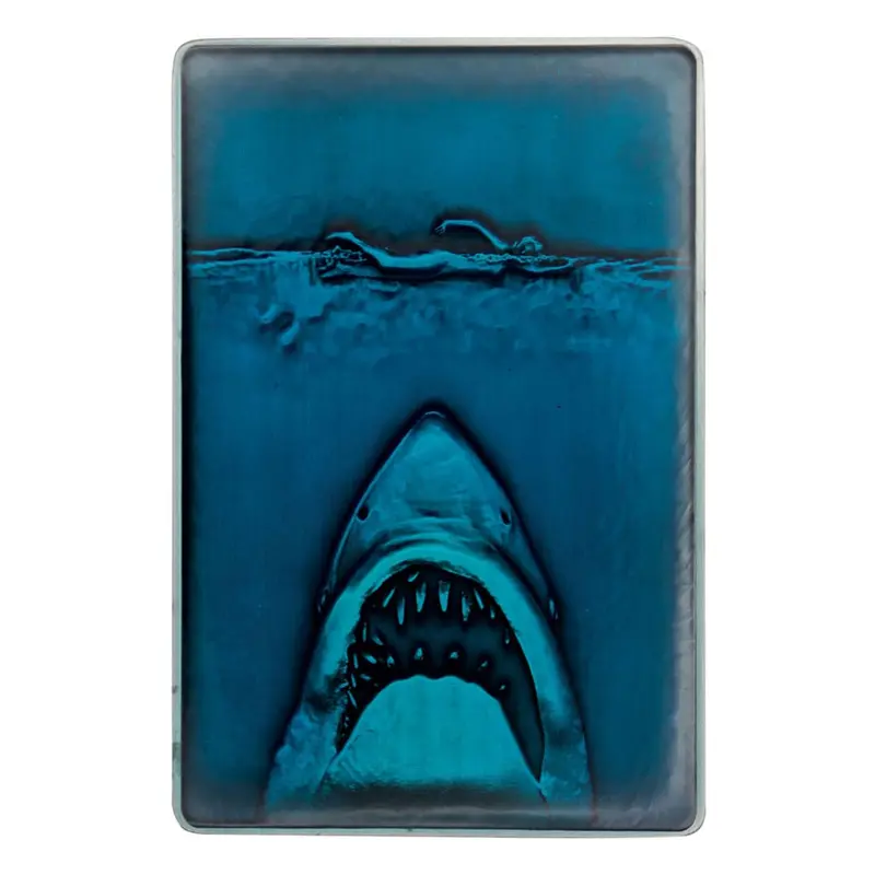 Jaws Metallbarren 50th Anniversary Poster Limited Edition