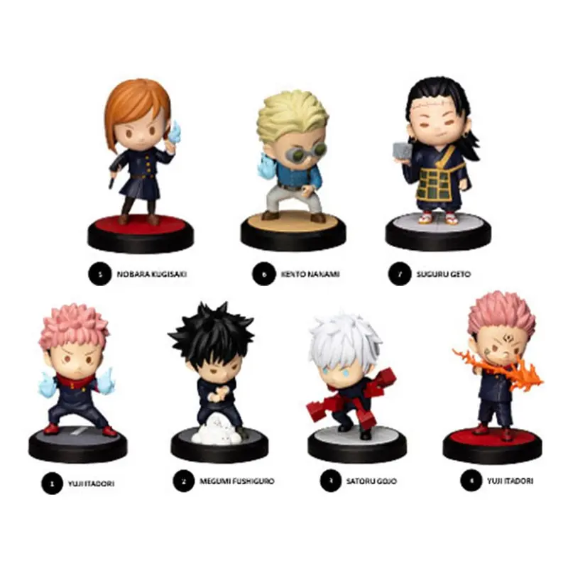 Jujutsu Kaisen Hero Box Cursed Series Minifiguren 8 cm Display (6)