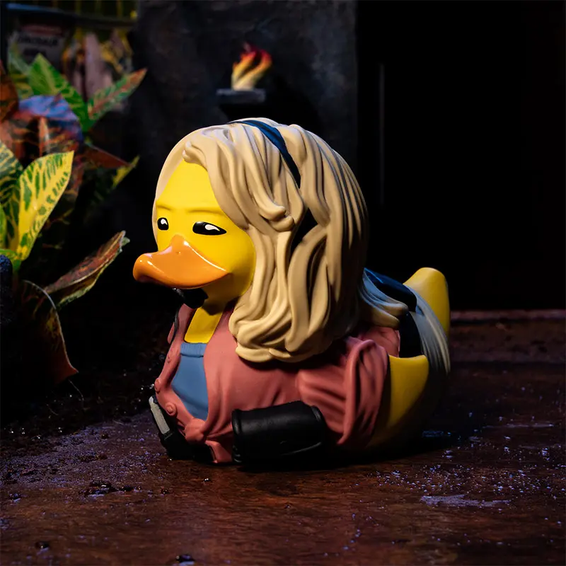 Jurassic Park Dr. Ellie Sattler Ente Badeente Sammelfigur TUBBZ