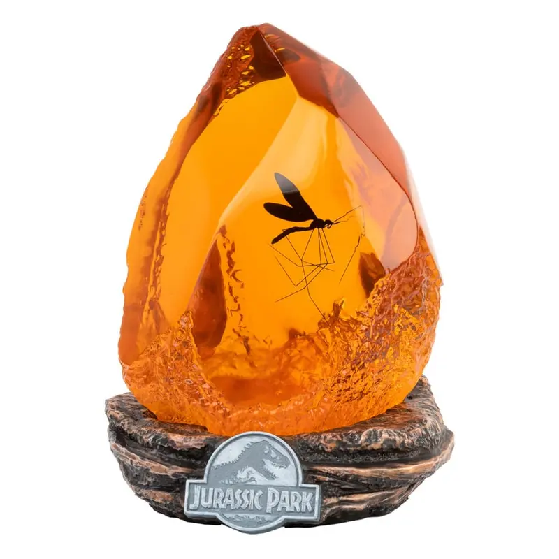 Jurassic Park Lampe mit USB-C Amber