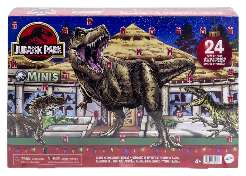 Jurassic Park Minis Adventskalender Island Visitor