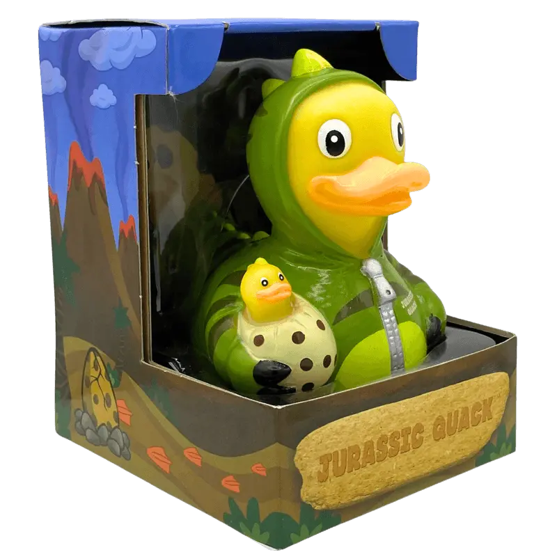 Jurassic Quack Ente Badeente Quietscheente CelebriDucks
