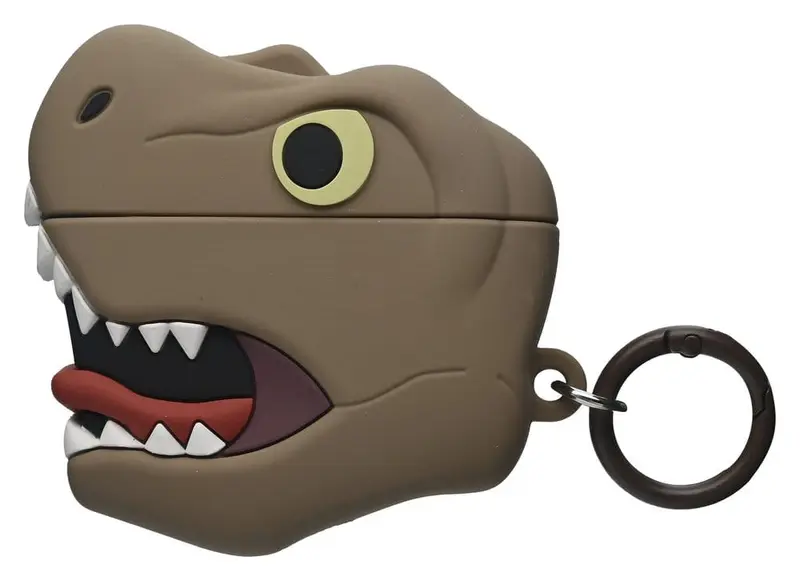 Jurassic World 3D Schaumstoff Airpods Hülle Taschenanhänger T.Rex Display (12)