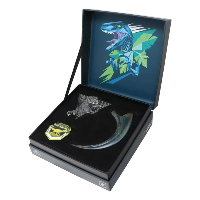 Jurassic World Ansteck-Pin 3er-Pack Raptor Training Commendation Limited Edition