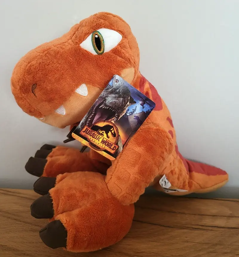 Jurassic World Park T-Rex Plüsch Dino Dinosaurier Stofftier Kuschel Figur 25cm NEU