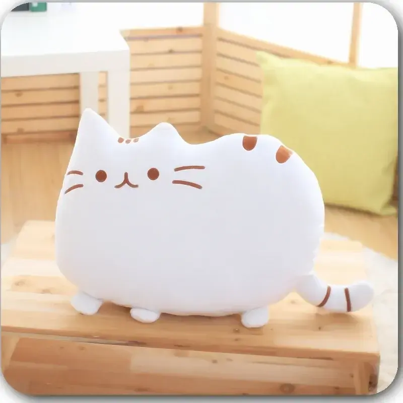 Katzen-Plüschkissen 40 cm | Weiches Kuscheltier – Bimbino