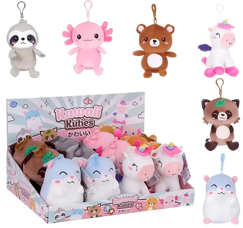 Kawaii Kuties - Plüsch Bagclips / Anhänger