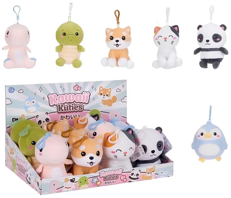 Kawaii Kuties - Plüsch Bagclips / Anhänger