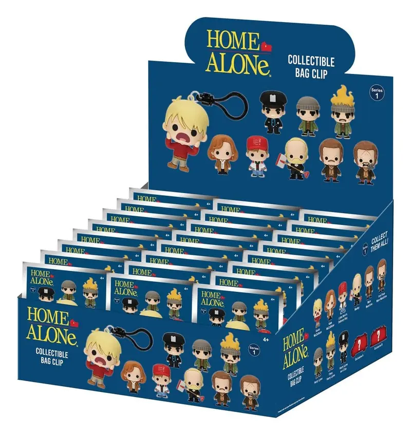 Kevin – Allein zu Haus 3D PVC-Taschenanhänger Serie 1 Blind Bag Display (24)