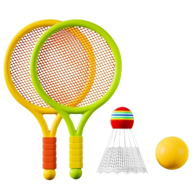 Kinder Badminton Set | Ab 3 Jahren, leicht & robust – Bimbino
