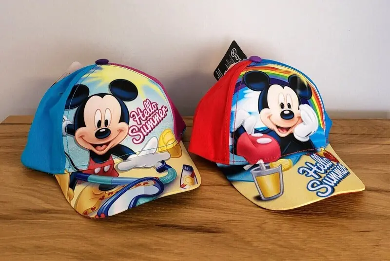 Kinder Basecap Kappe Mütze Cap Disney Mickey Maus sortiert Größe 52/54 NEU
