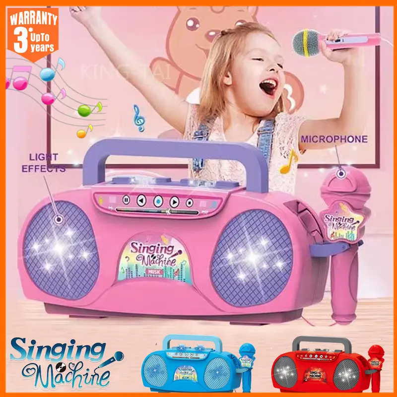 Kinder-Karaoke-Mikrofon mit Licht | ab 3 Jahren – Bimbino