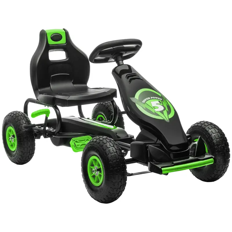 Kinder-Kart mit Pedalantrieb & verstellbarem Sitz | Outdoor – Bimbino