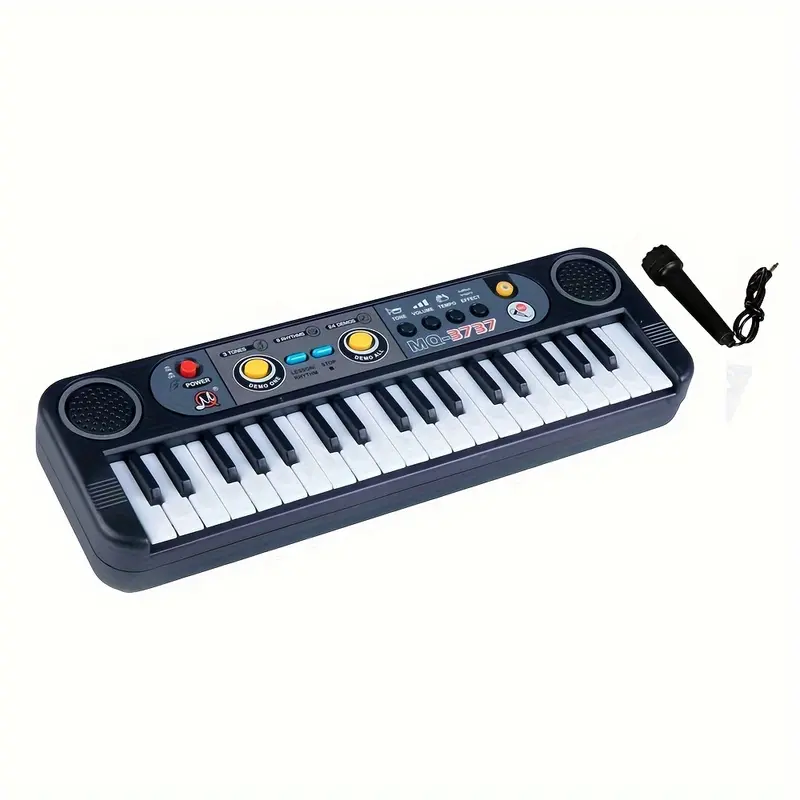 Kinder-Keyboard mit Mikrofon | 37 Tasten, ab 3 Jahren – Bimbino