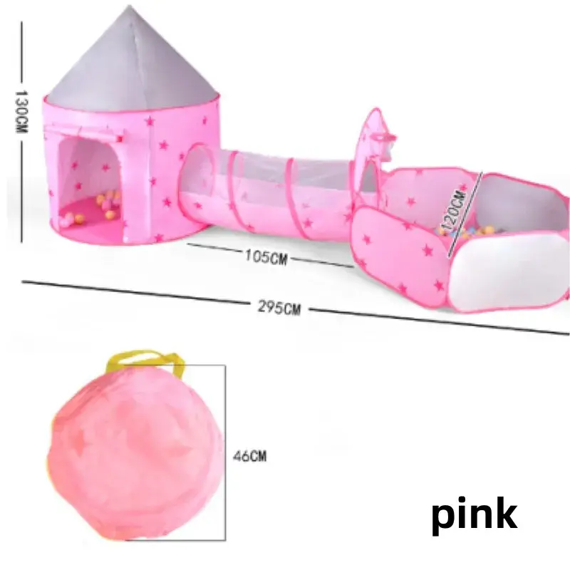 Kinder Spielzelt Prinzessin | Spielhaus innen & außen – Bimbino