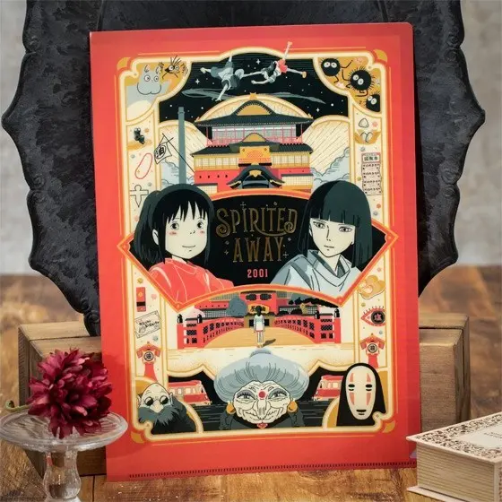 Klarsichthülle Din A4 Deko-Art - Chihiro’s Reise ins Zauberland