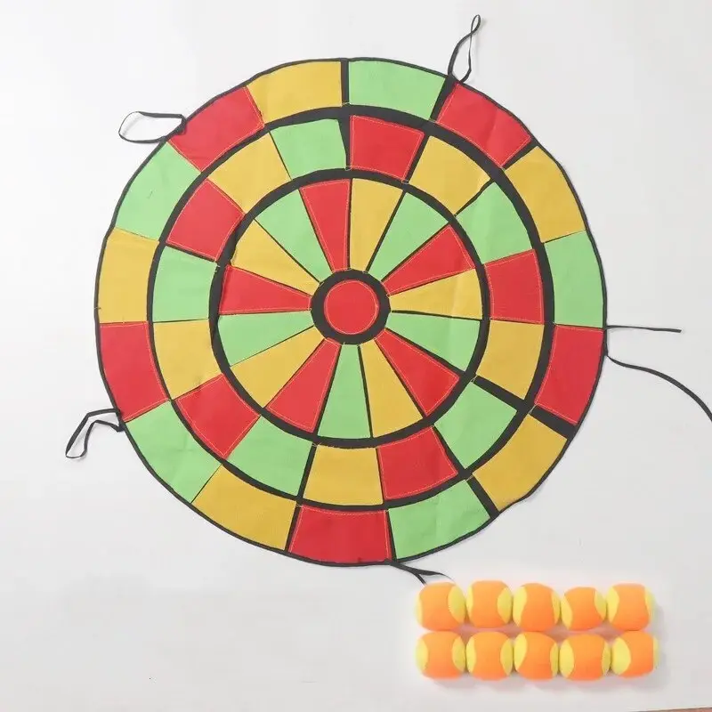 Klett-Dartscheibe Zielwurfspiel für Draußen | ab 3 Jahren – Bimbino