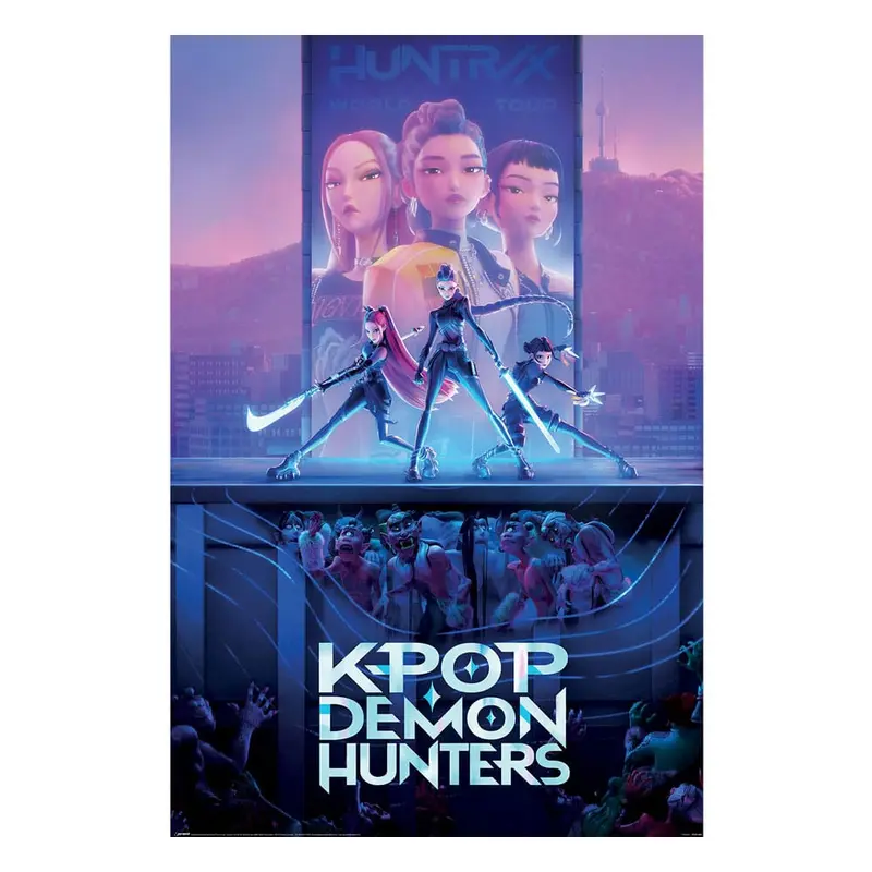 KPop Demon Hunters Poster Set Movie Key Art 61 x 91 cm (4)