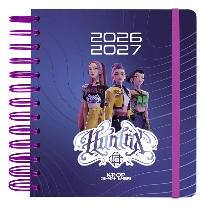 KPop Demon Hunters Terminkalender Tagesplaner 2026/2027 A5