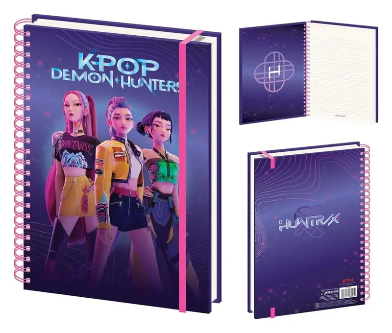 KPop Demon Hunters Wiro Notizbuch A4 Huntrix