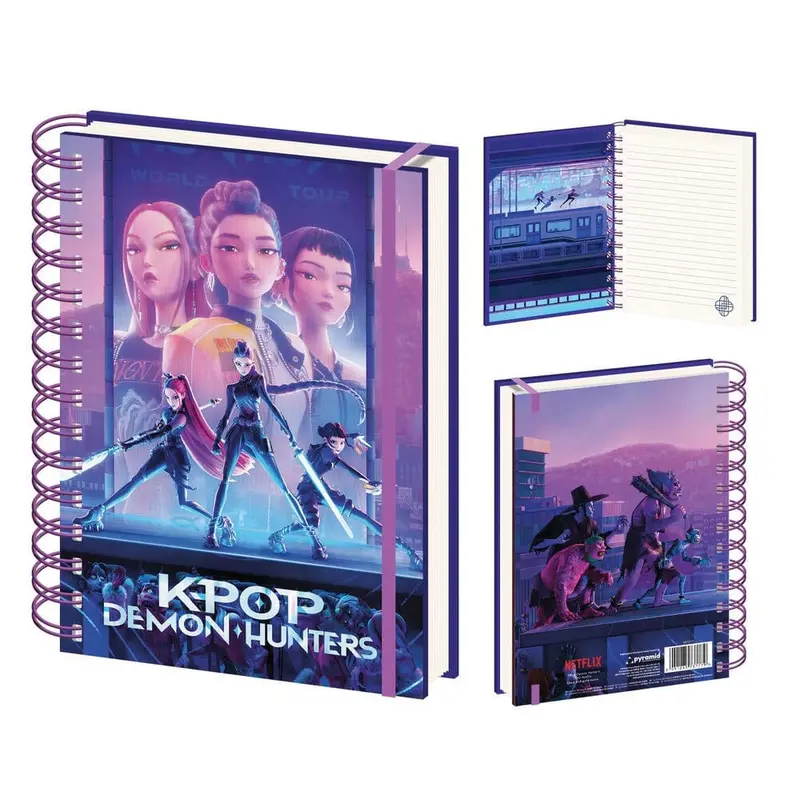 KPop Demon Hunters Wiro Notizbuch A5