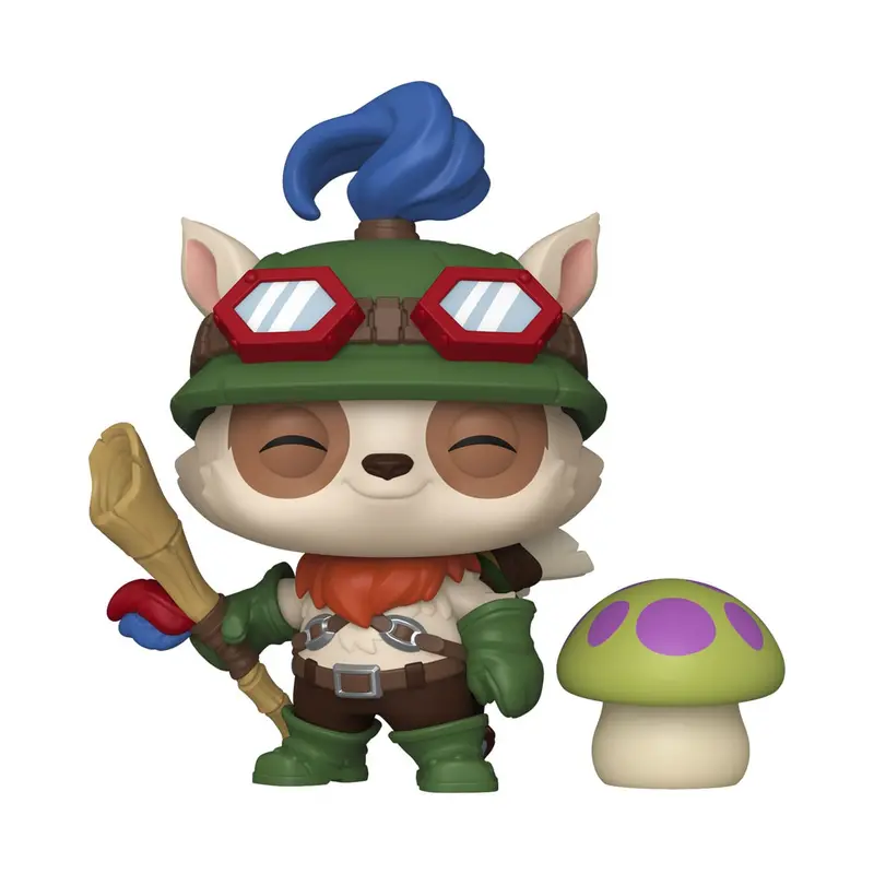 League of Legends POP!&Buddy Vinyl Figur Teemo w/Shroom 9 cm