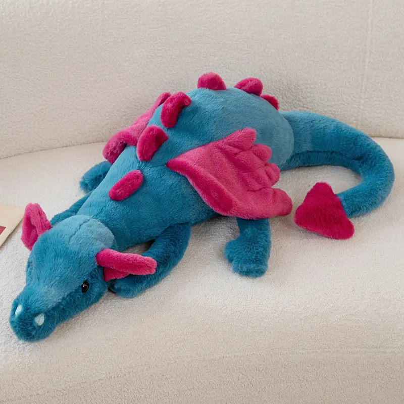 Liegender Drache Plüschtier 50 cm | Kuscheltier – Bimbino