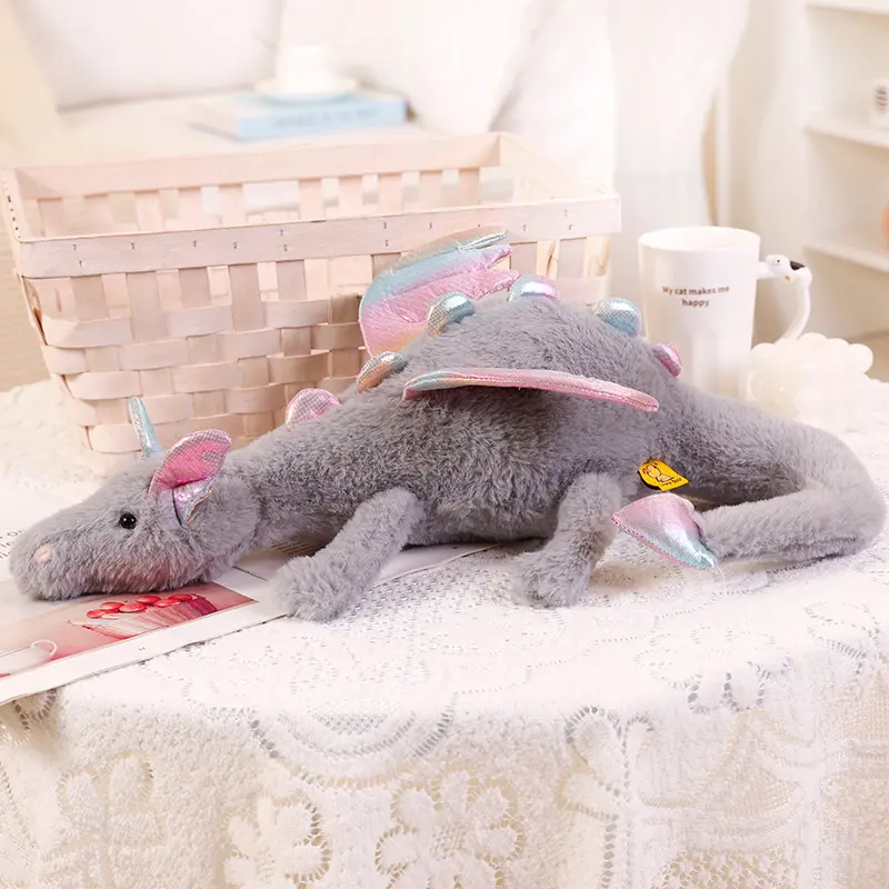 Liegender Drache Plüschtier 50 cm | Kuscheltier – Bimbino