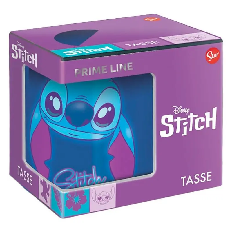 Lilo & Stitch Dunkelblau Angel Couple 2 PrimeLine Tasse, 325 ml