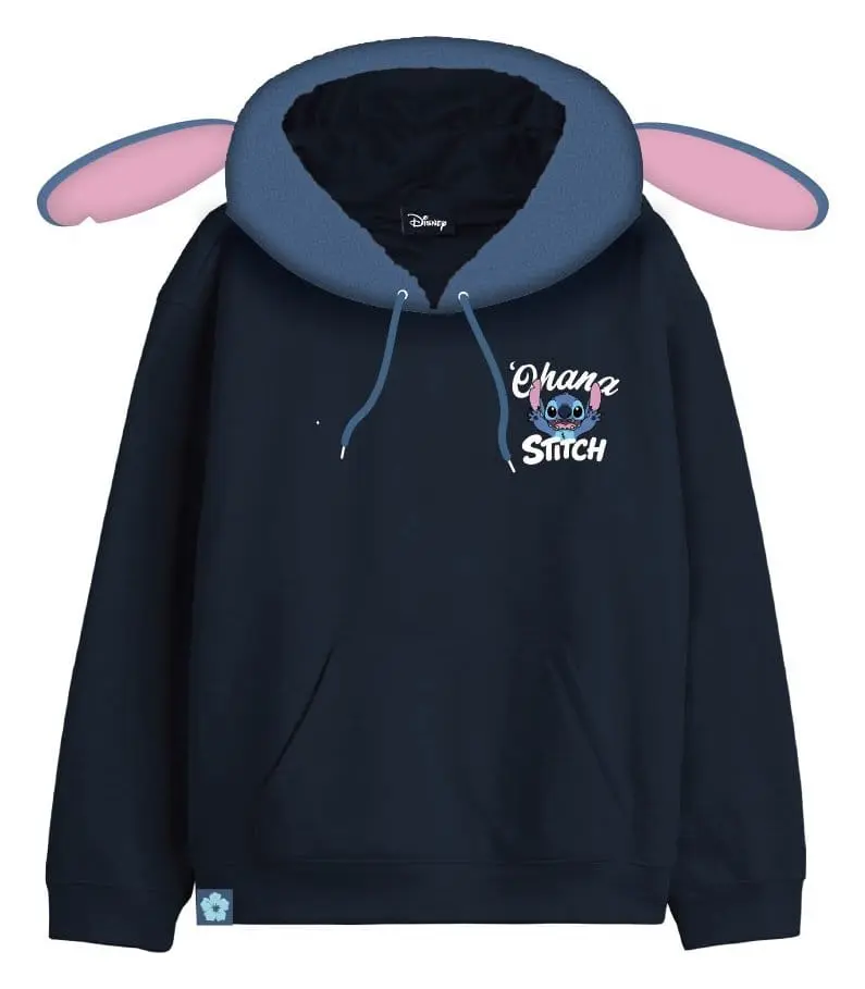 Lilo & Stitch Kapuzenpullover Stitch Face Größe M