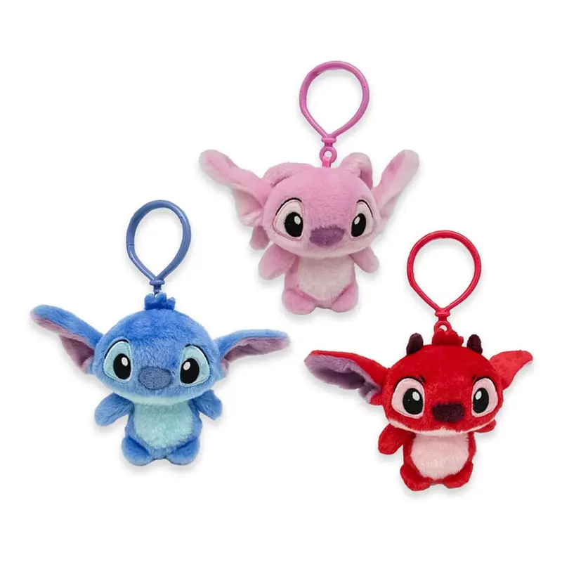 Lilo & Stitch Plüsch-Schlüsselanhänger 12 cm Sortiment (24)