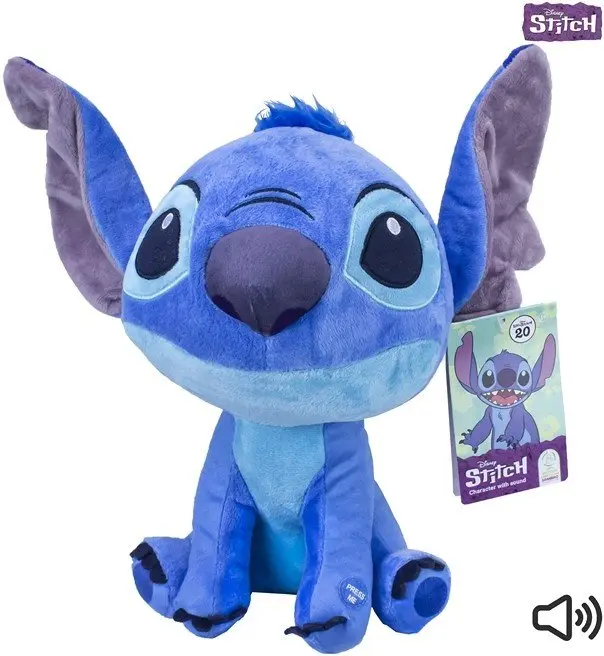 Lilo & Stitch Plüschfigur Stitch mit Sound, 30 cm