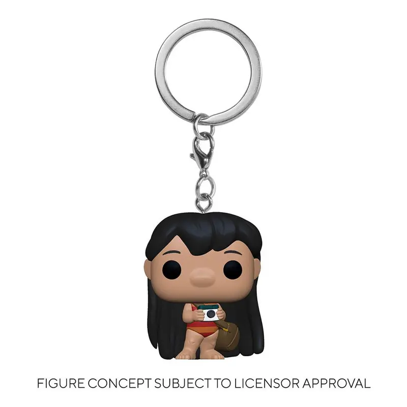 Lilo & Stitch Pocket POP! Vinyl Schlüsselanhänger 4 cm Lilo w/ Camera Display (12)