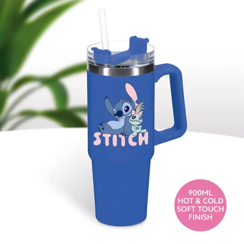 Lilo & Stitch Trinkbecher To Go Stitch Blue