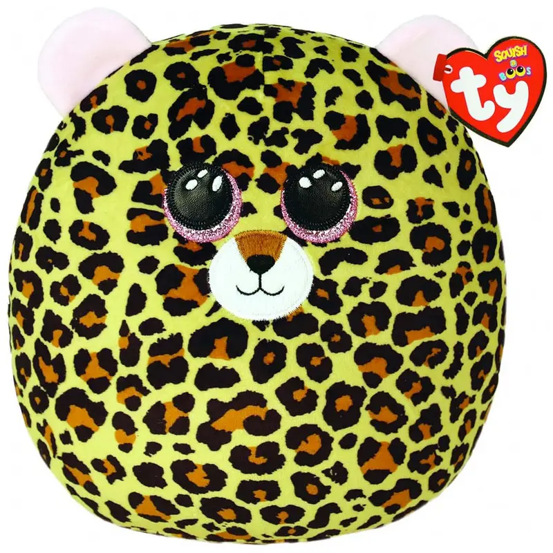 Livvie Leopard Squish Kissen, 30-35 cm