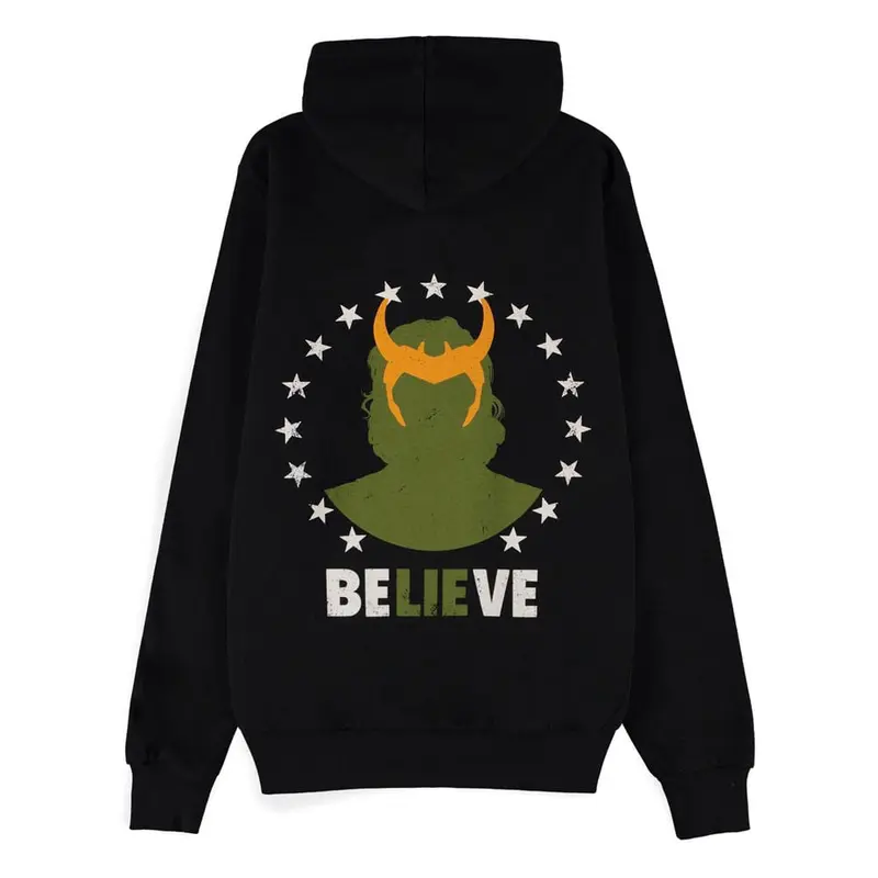 Loki Kapuzenjacke mit Reißverschluß Believe Größe XL