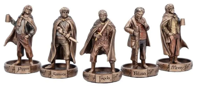 Lord of the Rings Minifiguren The Hobbits of the Shire 7 cm