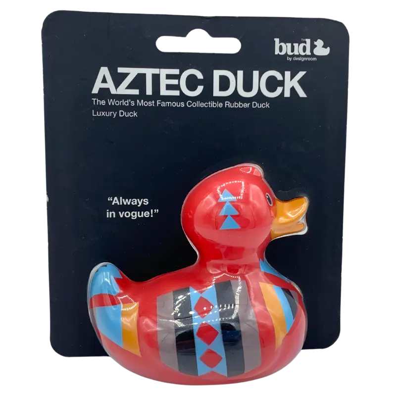 Luxury Aztec BUD Duck Badeente Quietscheente