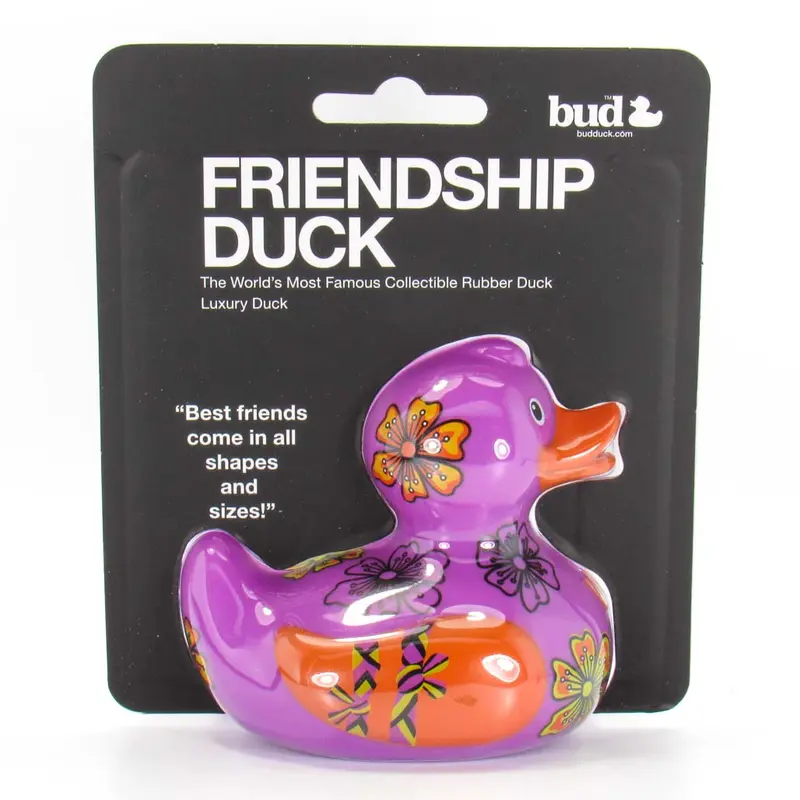 Luxury Friendship BUD Duck Badeente Quietscheente