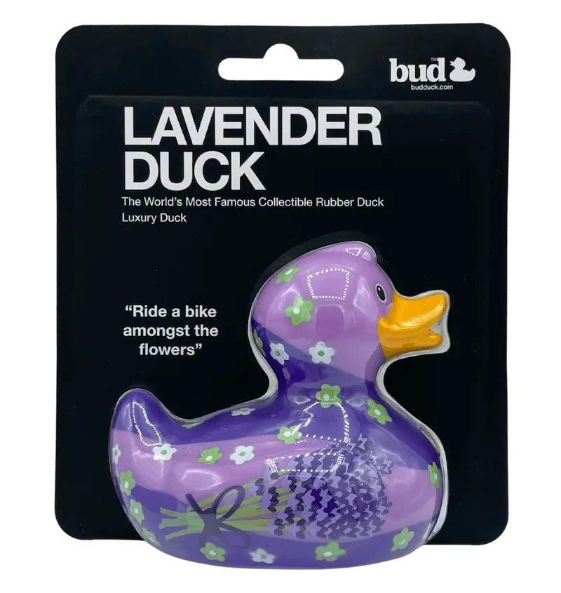 Luxury Lavender Lavendel BUD Duck Badeente Quietscheente