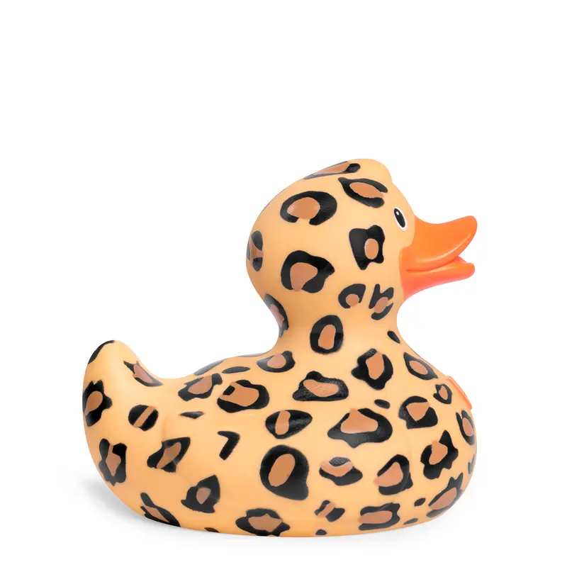 Luxury Leopard Duck BUD Duck Badeente Quietscheente