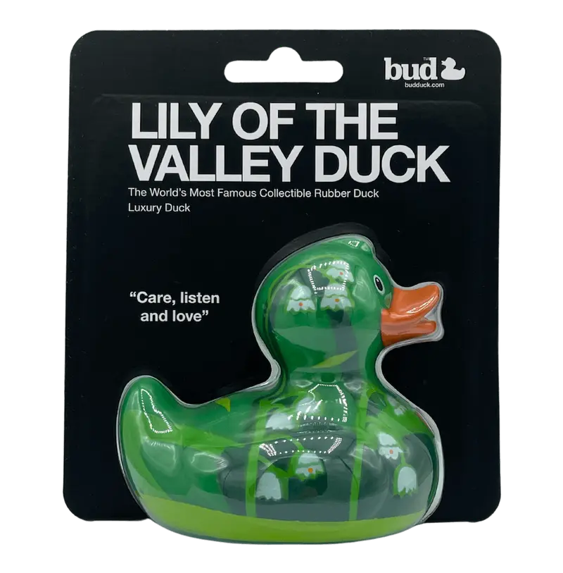 Luxury Lily of the Valley BUD Duck Badeente Quietscheente